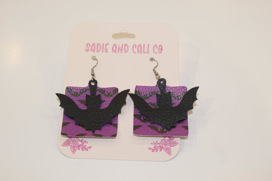 Bat Earrings